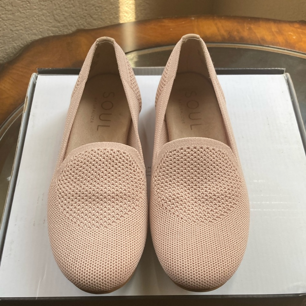 SOUL Naturalizer Blush Pink Loafers